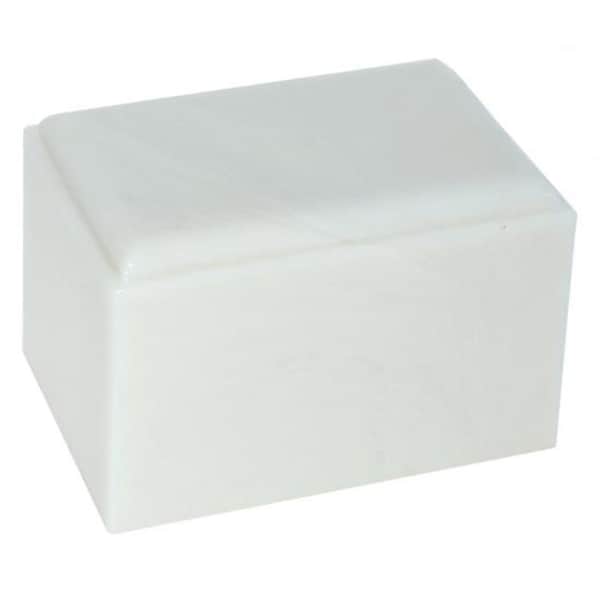 Medm Taylor Urns 640AL Cultured Onyx Cremation Cirrus Adult Urn; Alabaster 640AL - main
